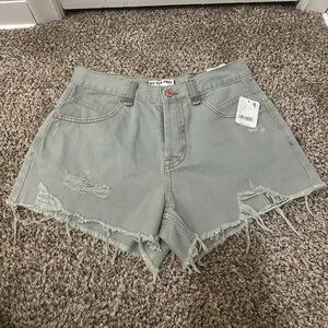 Free People We The Free NWT Shorts in color Sea Monster
